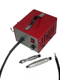 Бормашина гравер з двома наконечниками та гнучким валом SP-500KIT